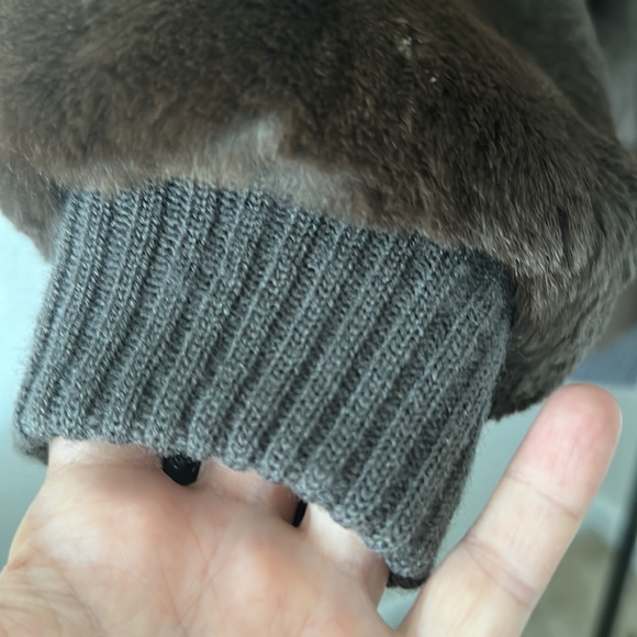 Carole Little Vintage Dyed Sheared Rabbit Jacket Size M - Picture 5 of 14